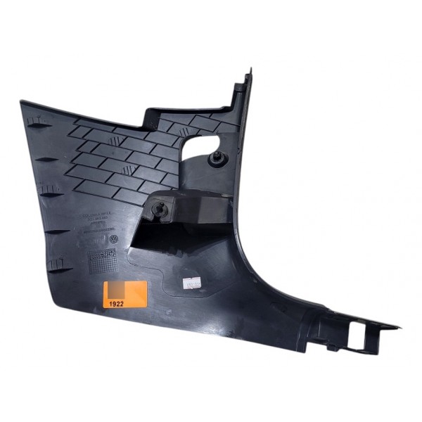 Acabamento Inferior Painel Esquerdo Vw Nivus Polo 2020 2023 Preto