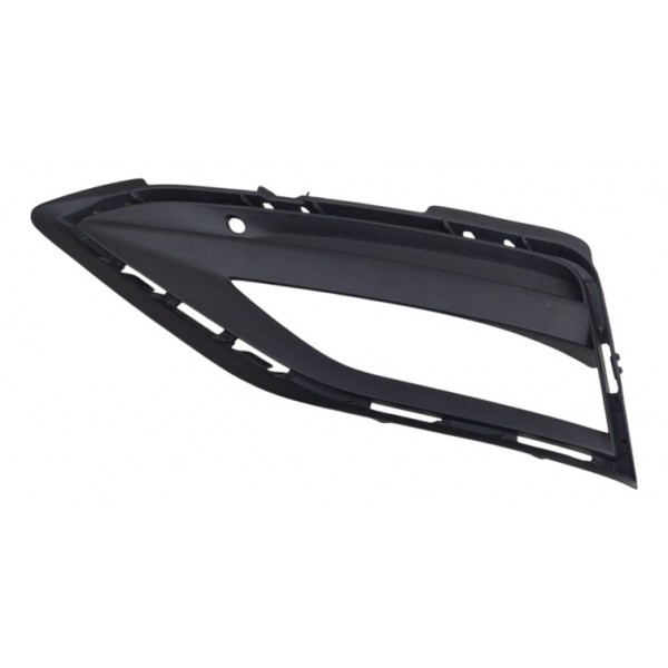 Grade Moldura Farol De Milha Le Jetta 2019 2022 Preto Esquerdo