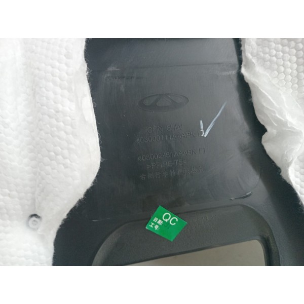 Suporte Bagagito Direito Chery Tiggo8 2021 2024 Original  Preto