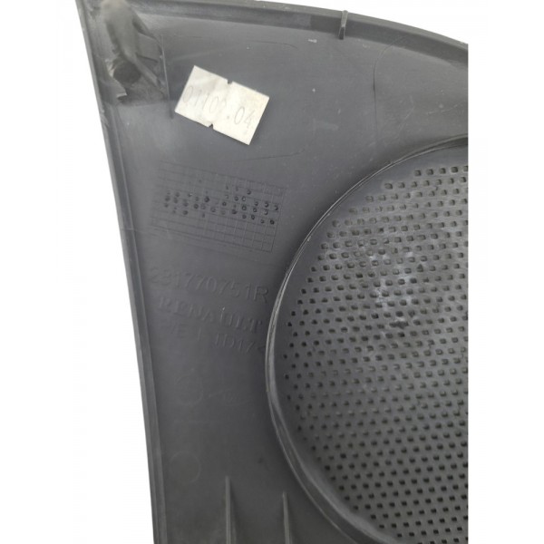 Tela Alto Falante Painel Le Renault Kwid 2019 2021 Preto