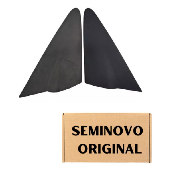 Par Moldura Do Retrovisor Externo Gm Onix 2013 2019