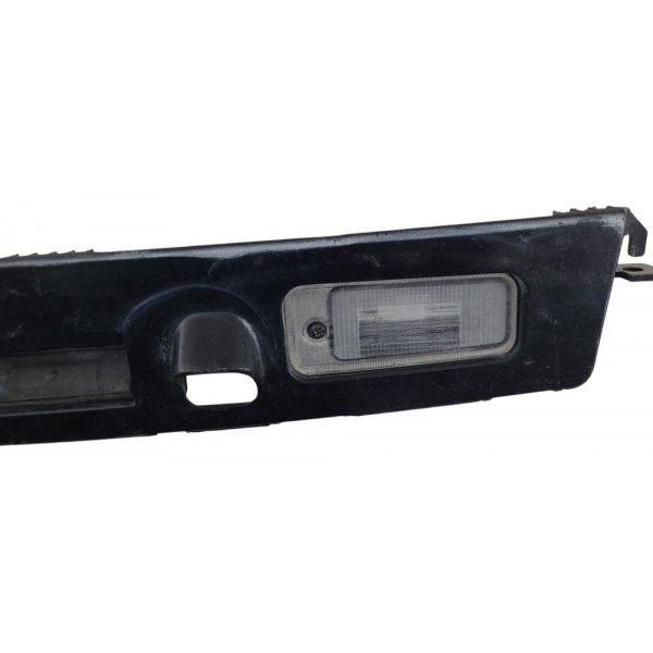 Moldura Luz De Placa Hyundai Creta Tras 2021 2023 Preto