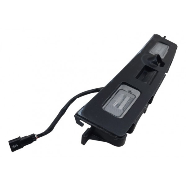 Moldura Luz De Placa Hyundai Creta Tras 2021 2023 Preto