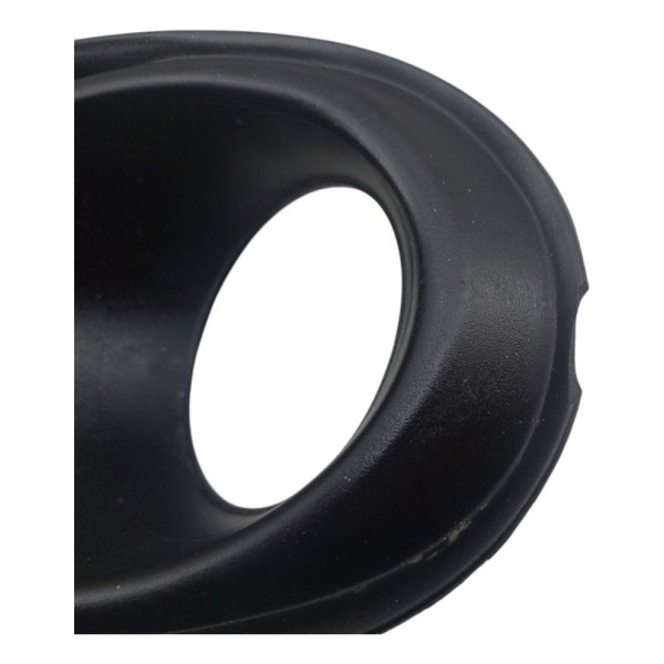 Moldura Farol Milha Volkswagen Voyage Gol G5 2009 2012 Preto Direito