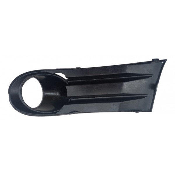 Moldura Farol Milha Volkswagen Voyage Gol G5 2009 2012 Preto Direito