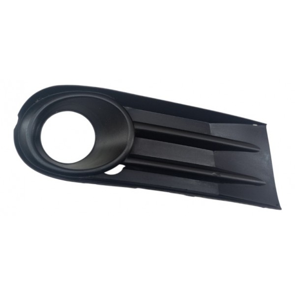 Moldura Farol Milha Volkswagen Voyage Gol G5 2009 2012 Preto Direito