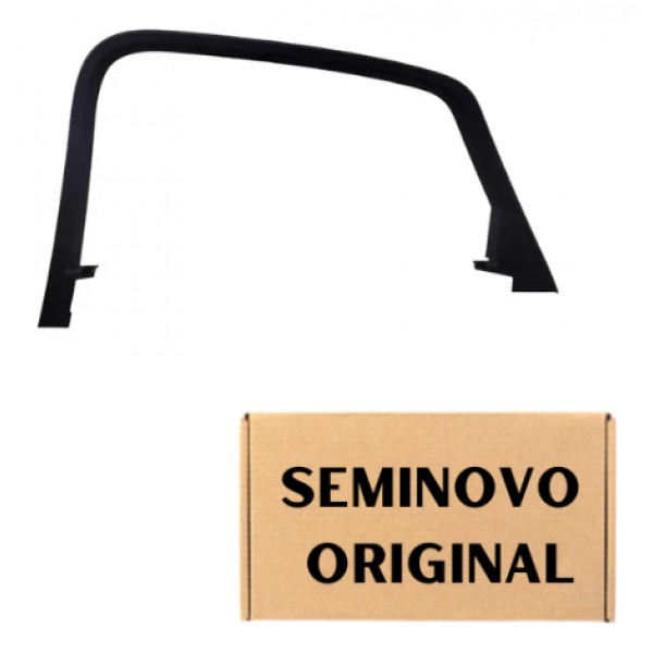 Moldura Inter Porta Tras Audi A3 Ld 2013 2018 Original Preto