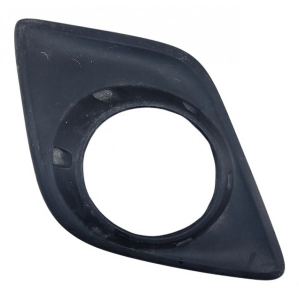 Moldura Milha Lado Esquerdo Hilux 2016 2020 Com Furo Preto Esquerdo