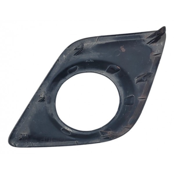 Moldura Milha Lado Esquerdo Hilux 2016 2020 Com Furo Preto Esquerdo