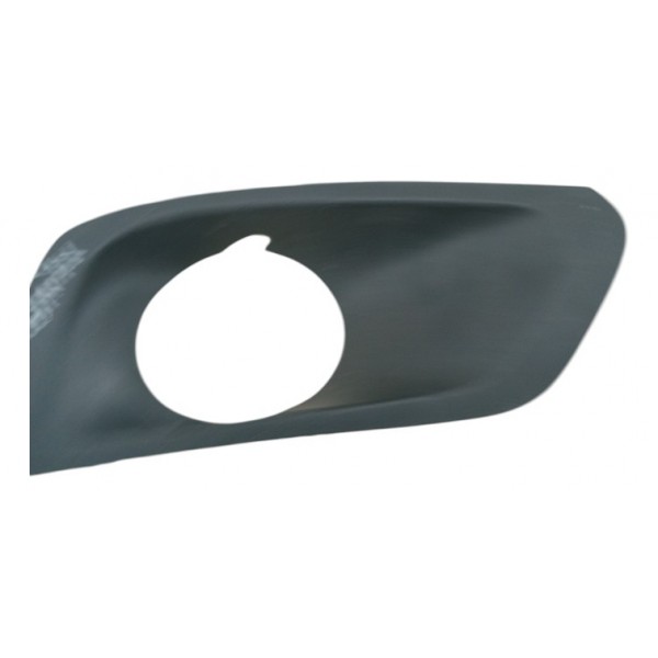 Moldura Grade Milha Direito Onix Prisma 2017 A 2020 Preta Direito