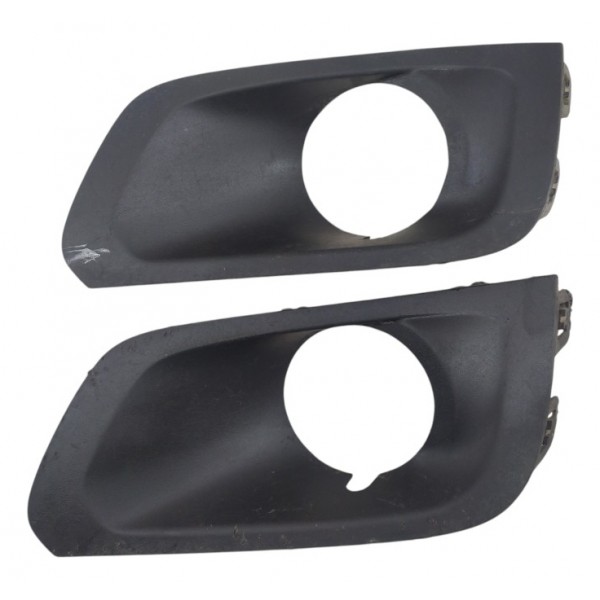 Par Moldura Farol De Milha Ld Gm Onix 2017 2020 Original Preto Direito