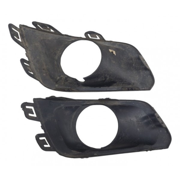 Par Moldura Farol De Milha Ld Gm Onix 2017 2020 Original Preto Direito