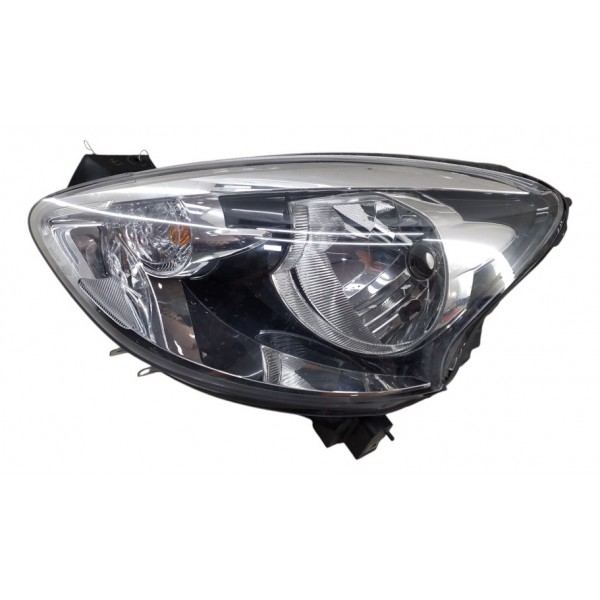 Farol Dianteiro Le Nissan March 2015 2021 C Detalhe Esquerdo/motorista