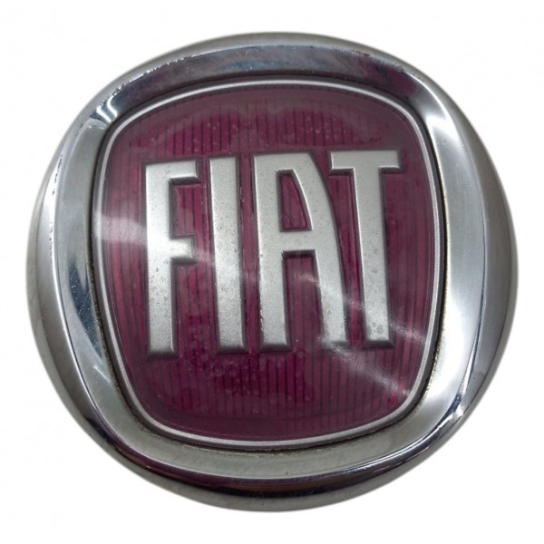 Emblema Fiat Toro Vermelho Grade Dianteira 2007 2017 Detalhe