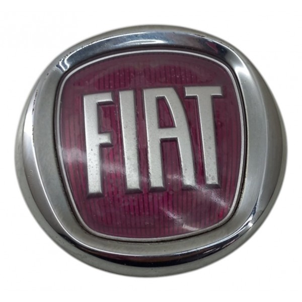 Emblema Fiat Toro Vermelho Grade Dianteira 2007 2017 Detalhe