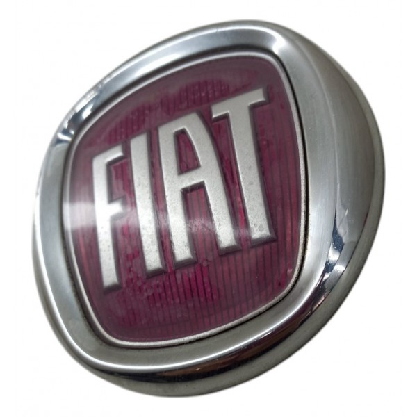 Emblema Fiat Toro Vermelho Grade Dianteira 2007 2017 Detalhe