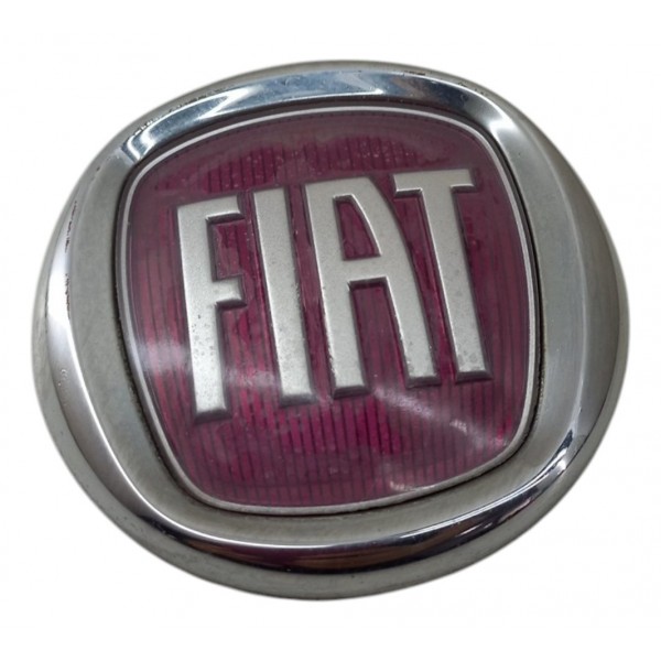 Emblema Fiat Toro Vermelho Grade Dianteira 2007 2017 Detalhe