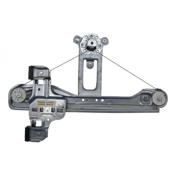 Máquina Vidro Manual Tras Gm Onix 2013 2021