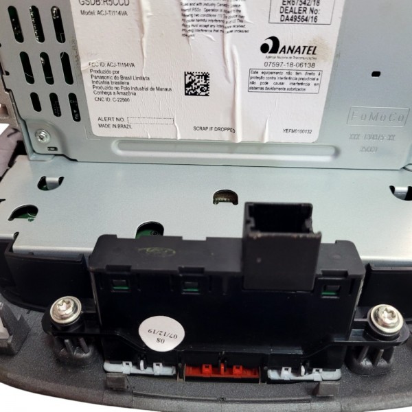 Radio Multimídia Ford Ka 2020 Original