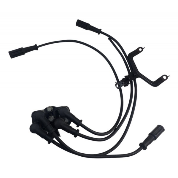 Bobina Ignição Com Cabos Fiat Mobi 2019 2020 C Detalhe Cabo