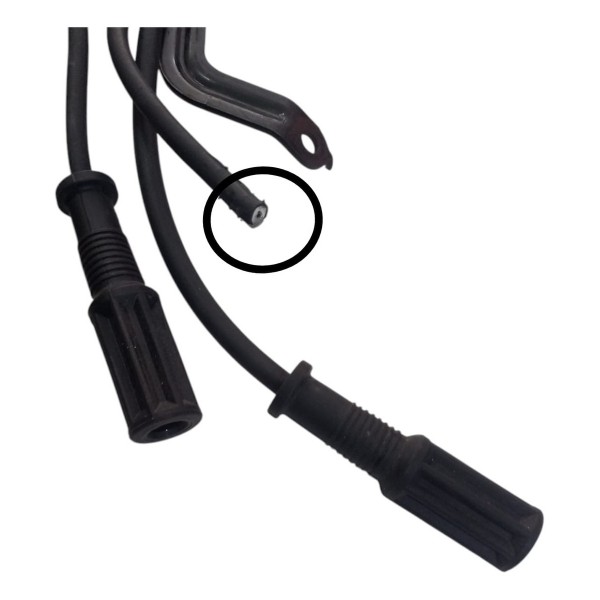 Bobina Ignição Com Cabos Fiat Mobi 2019 2020 C Detalhe Cabo