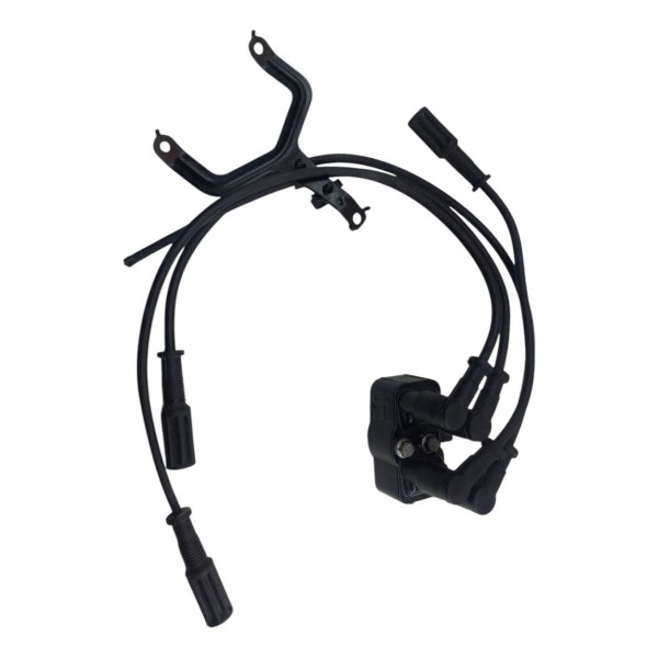 Bobina Ignição Com Cabos Fiat Mobi 2019 2020 C Detalhe Cabo