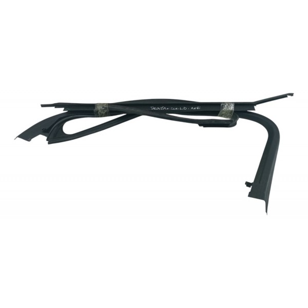 Moldura Com Borracha Porta Dianteiro Ld Audi A3 2016 2020