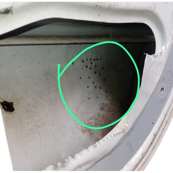 Porta Traseira Direita Vw Gol Voyage G5 G6 G7 G8 C/detalhe