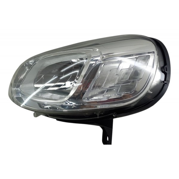 Farol Cromado Esquerdo Fiat Uno Attractive  2015 A 2020