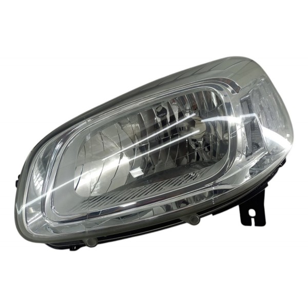 Farol Cromado Esquerdo Fiat Uno Attractive  2015 A 2020