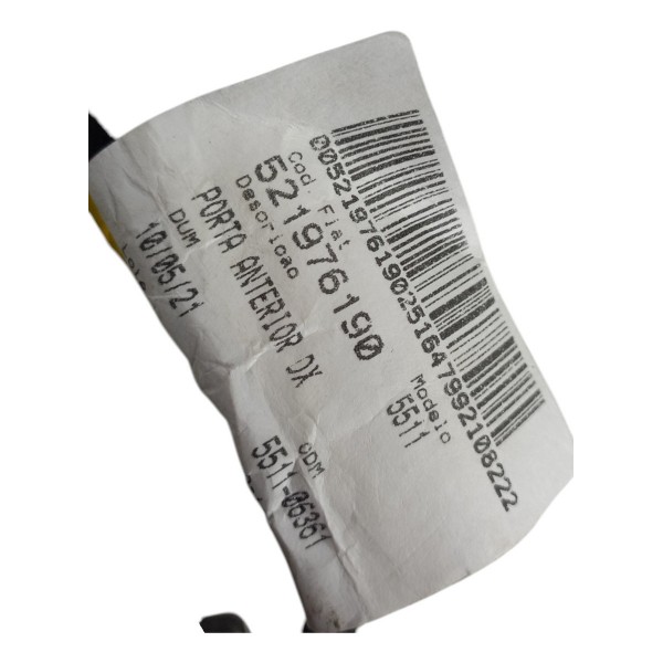 Chicote Porta Dianteira Direita Compass 2022 A 2024