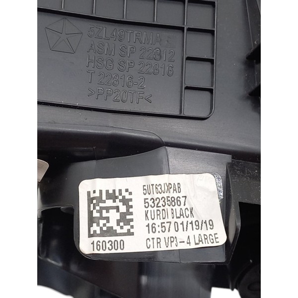Moldura Painel Multimídia Difusor Jeep Compass 2.0 Flex 2019
