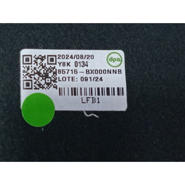 Tampao Fundo Porta Mala Creta 2022/2025 85715bx000 Preto