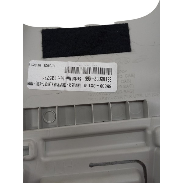 Moldura Coluna Cinto Le Hyundai Creta 1.0 2024 2025