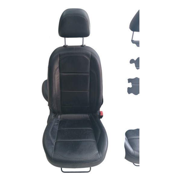 Kit Jogo De Bancos Em Couro Vw Polo 2013 2022 Originais