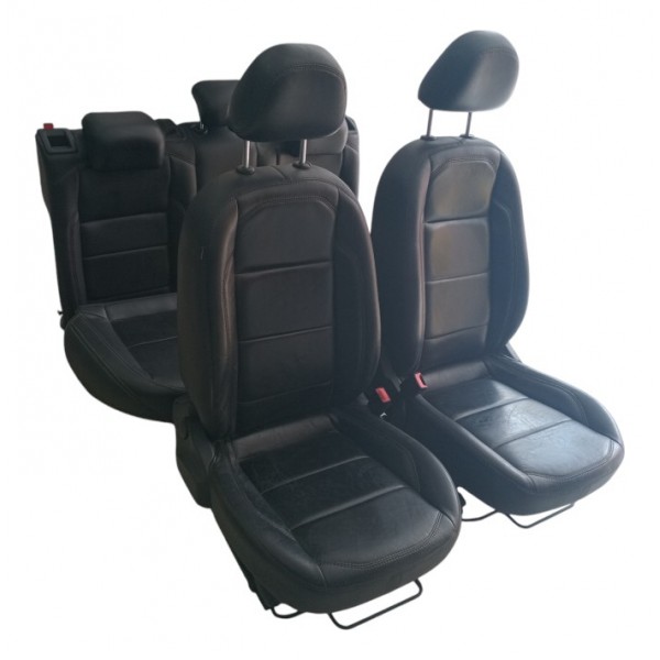 Kit Jogo De Bancos Em Couro Vw Polo 2013 2022 Originais
