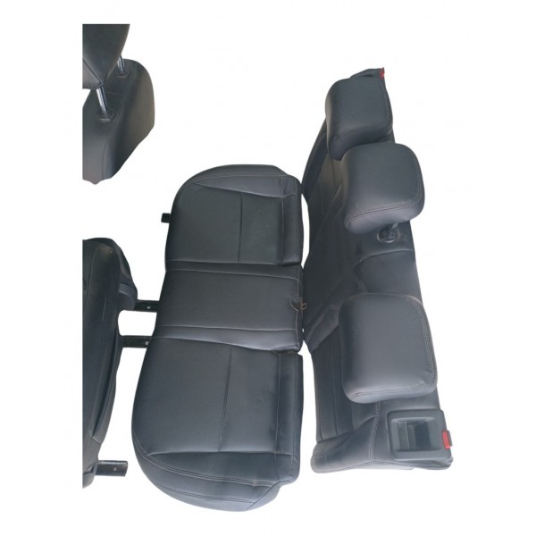 Kit Jogo De Bancos Em Couro Vw Polo 2013 2022 Originais