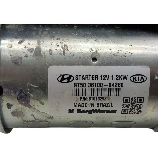 Motor De Arranque Hyundai Creta 1.0 2023 2025