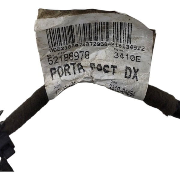 Chicote Porta Traseira Fiat Mobi Ld 2015 2023