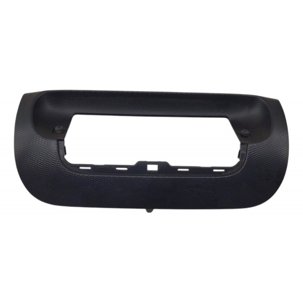 Moldura Painel Multimídia Fiat Cronos 2018 2020 C Detalhe Preto