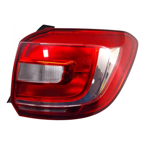 Lanterna Tras Renault Sandero Ld 2015 2020 Detalhe  Direito/passageiro Verde-escuro