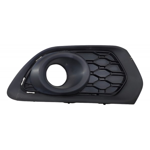 Moldura Farol De Milha Renault Sandero Ld 2015 2019 Detalhe  Preto Direito