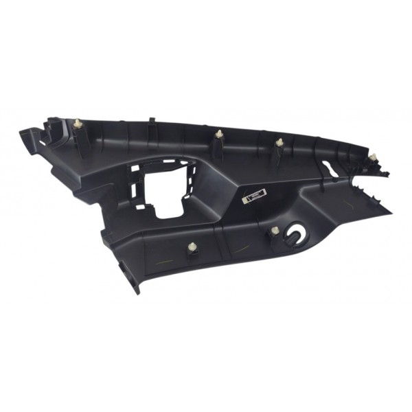 Moldura Coluna Banco Traseiro Le Nissan Kicks 2016 2022 Preto