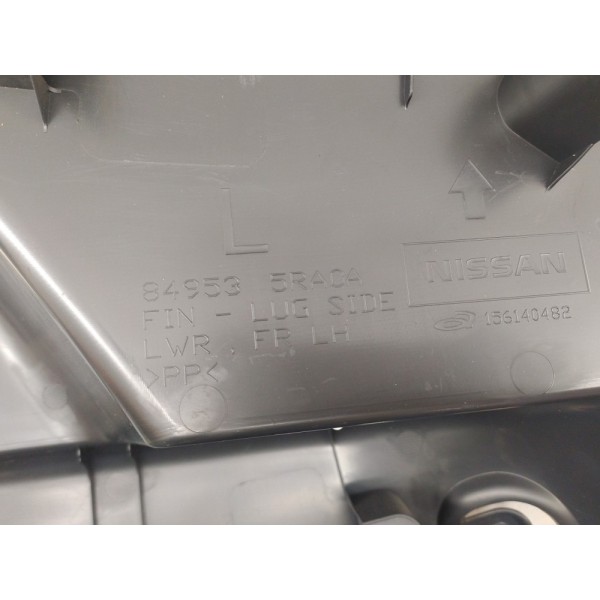 Moldura Coluna Banco Traseiro Le Nissan Kicks 2016 2022 Preto