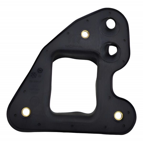 Borracha Vedação Corta Fogo Fiat Fastback 2023 2024 Preto