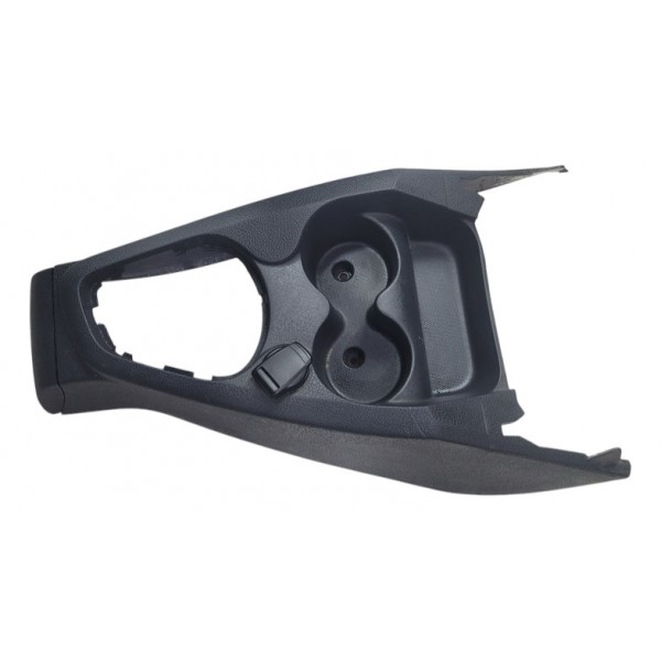 Console Central Porta Copos Logan Renault Sandero 2016  2022 Cinza-escuro