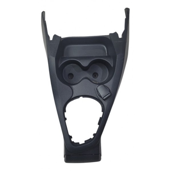 Console Central Porta Copos Logan Renault Sandero 2016  2022 Cinza-escuro