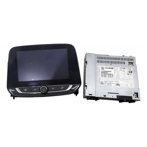 Multimídia Com Modulo Radio Tracker 2021 2024 Preto