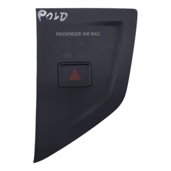 Moldura Comando Botão Pisca Alerta Vw Polo Virtus 2018 2019