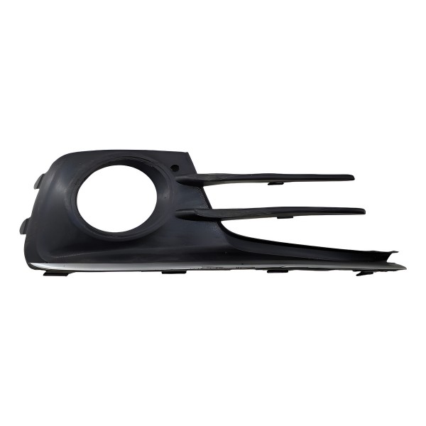 Moldura Farol De Milha Vw Fox Ld 2015 2021 Detalhe  Preto Direito